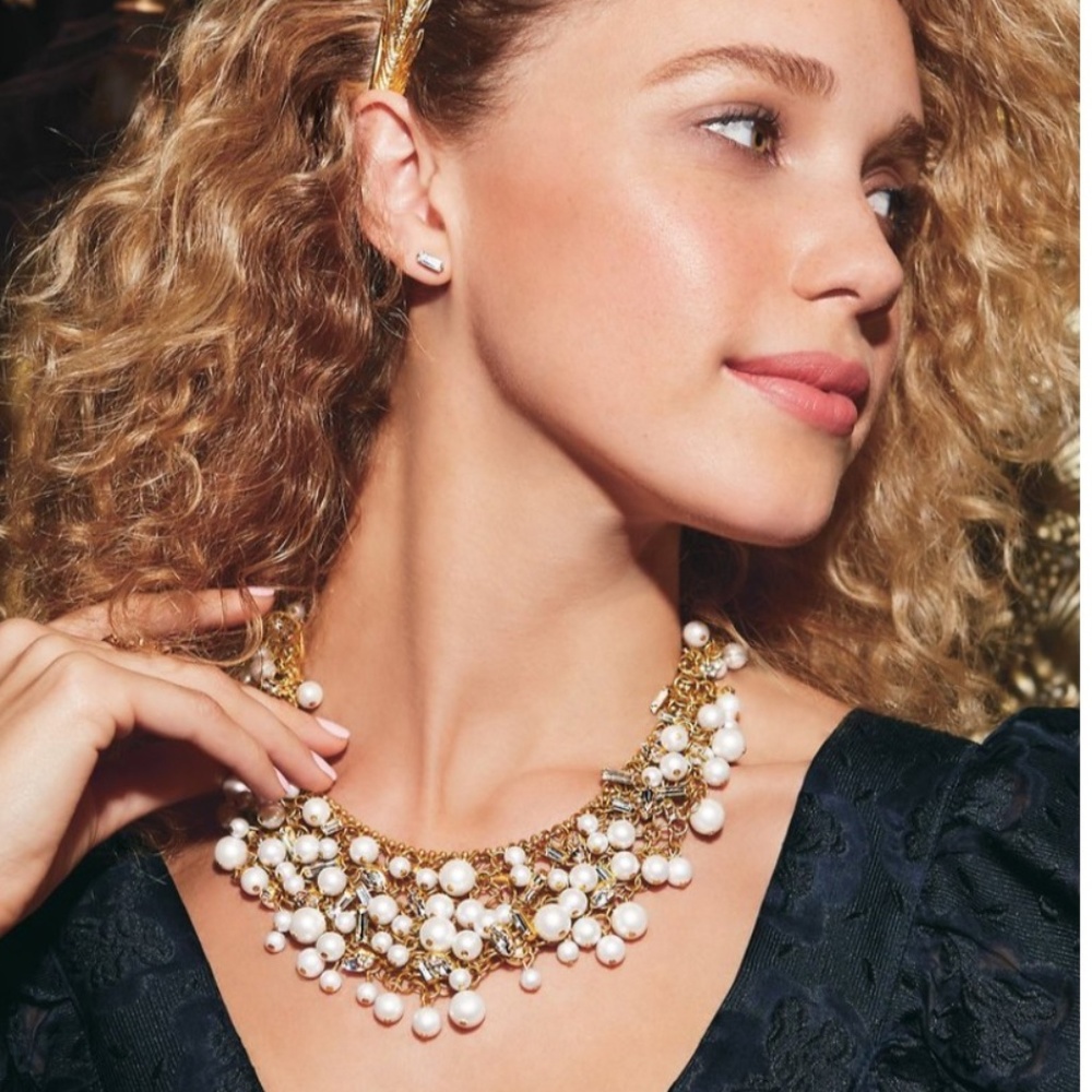 Stella & Dot Eve Bib Necklace